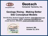 Geology Rising - Making Better Site Conceptual Models