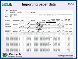 import paper data