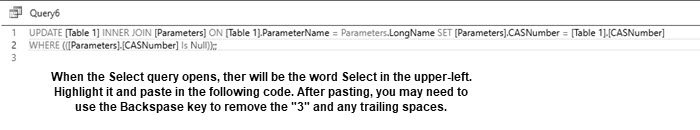 paste update cas code