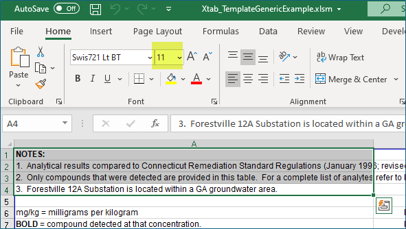 template use font dropdown